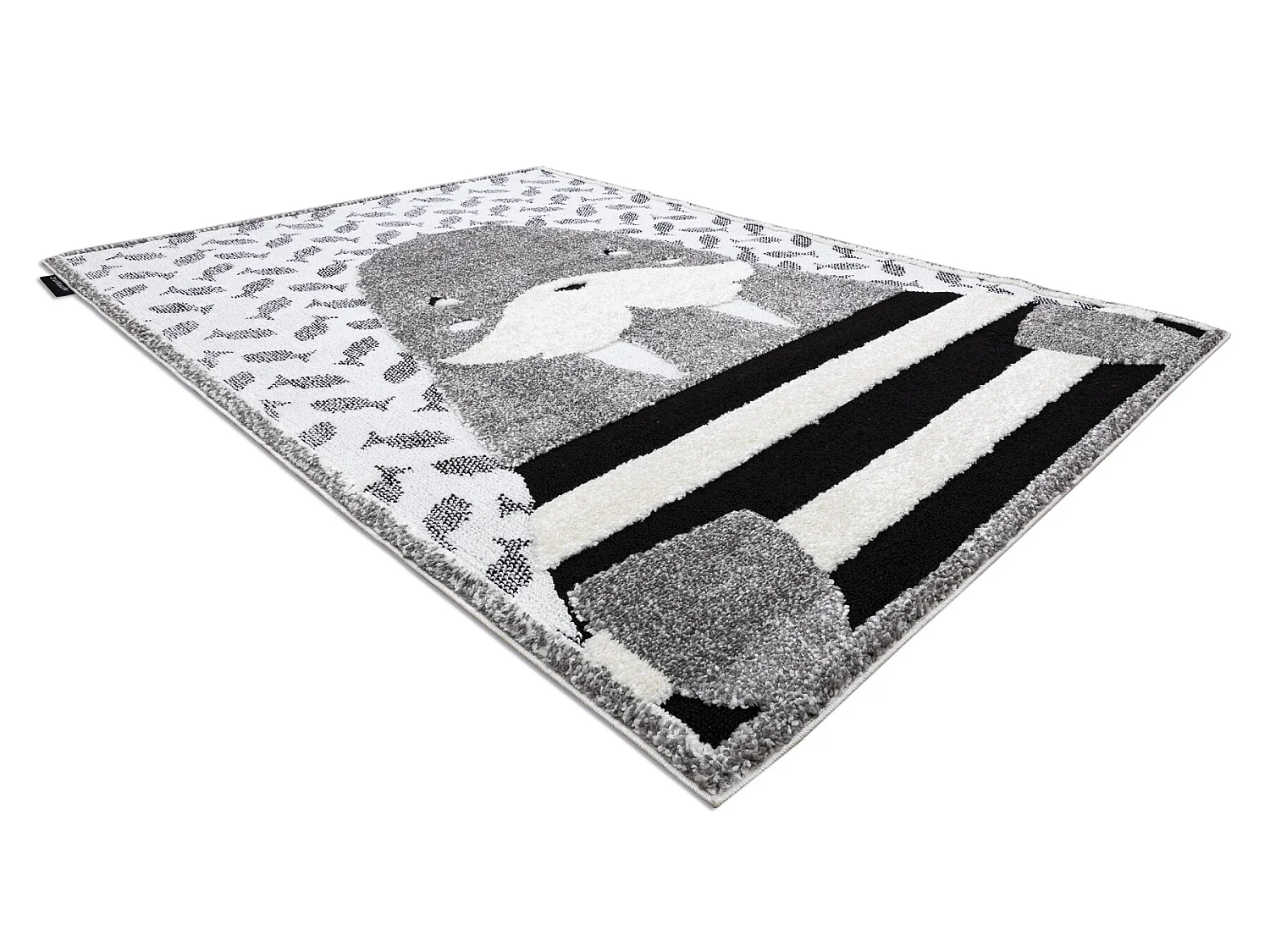 Kindertapijt JOY Walrus walrus , voor kinderen - Structureel, twee poo 120x170 cm