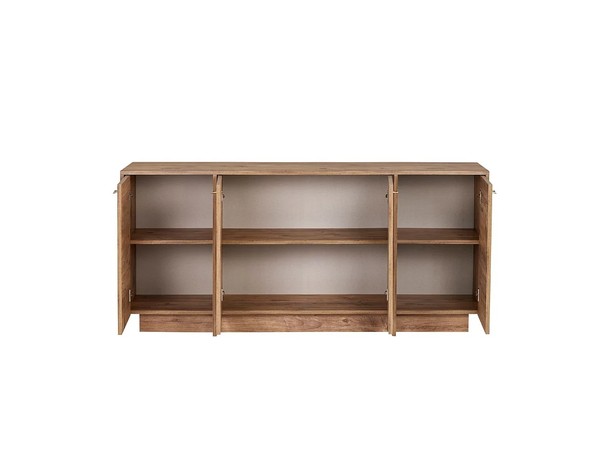 Nowoczesna niska komoda z 4 drzwiami 180 cm - KAY