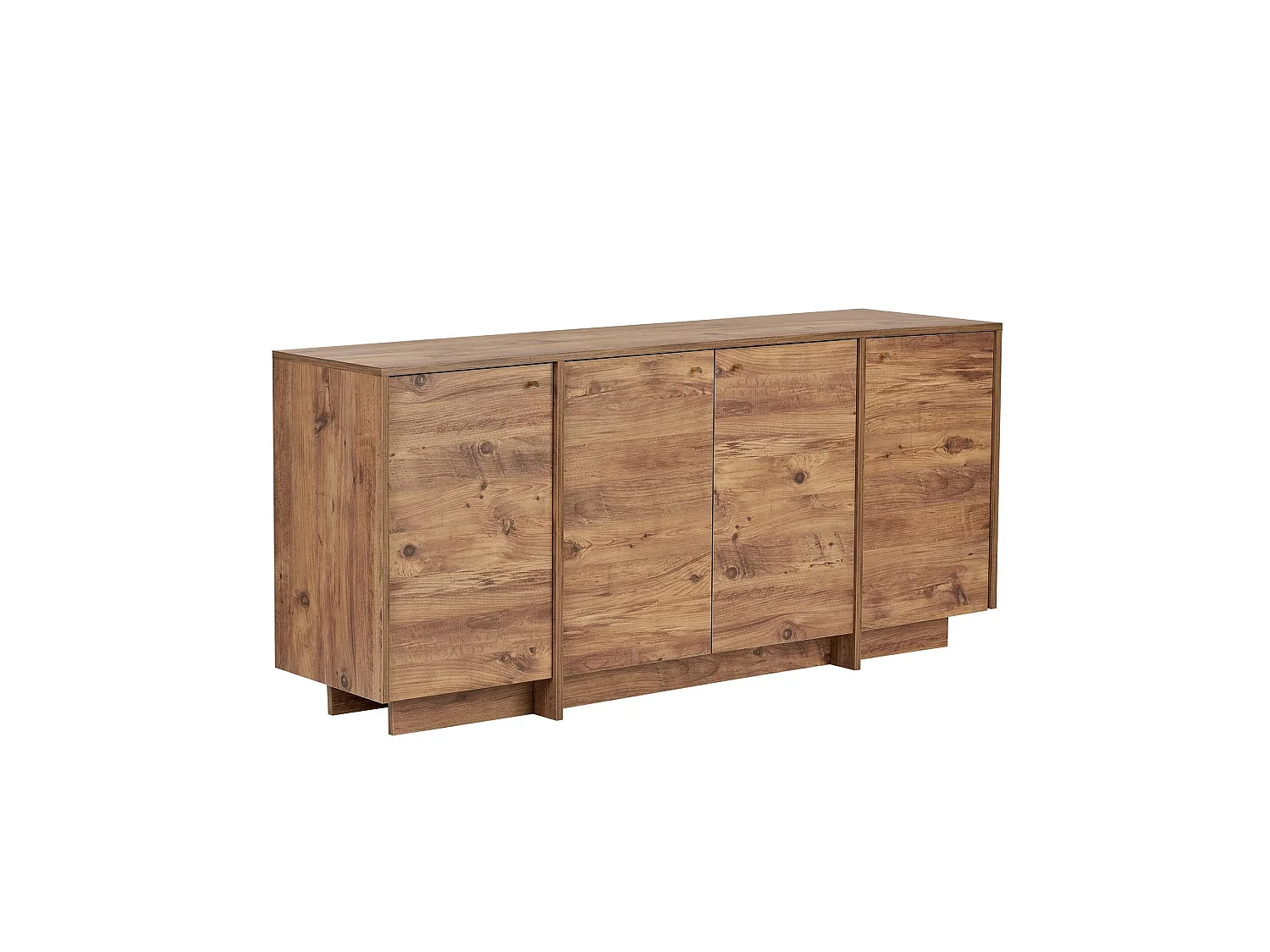 Nowoczesna niska komoda z 4 drzwiami 180 cm - KAY
