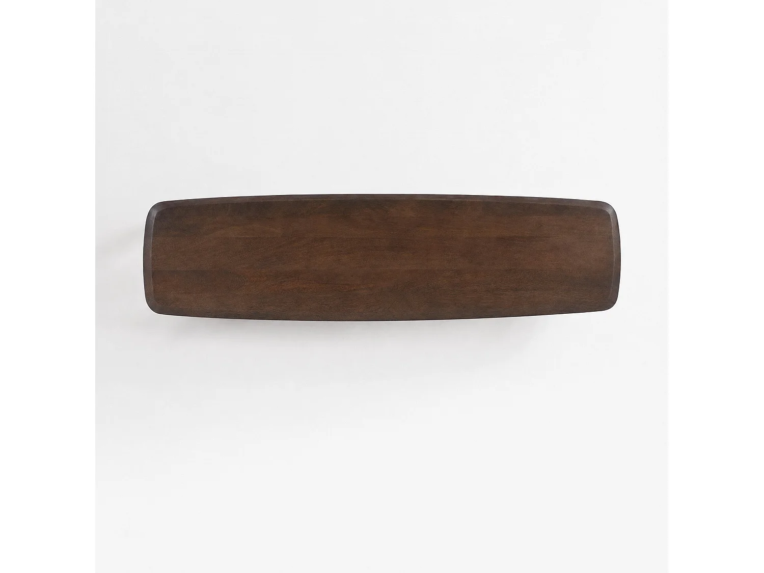 Konsole aus massivem Mangoholz, dunkelbraun, 150 cm - Maya