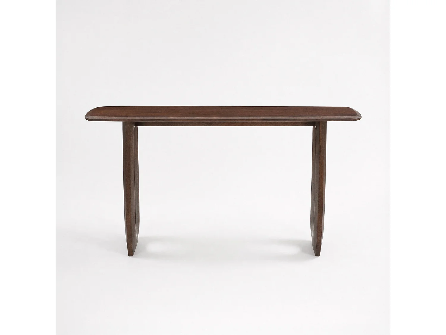 Konsole aus massivem Mangoholz, dunkelbraun, 150 cm - Maya