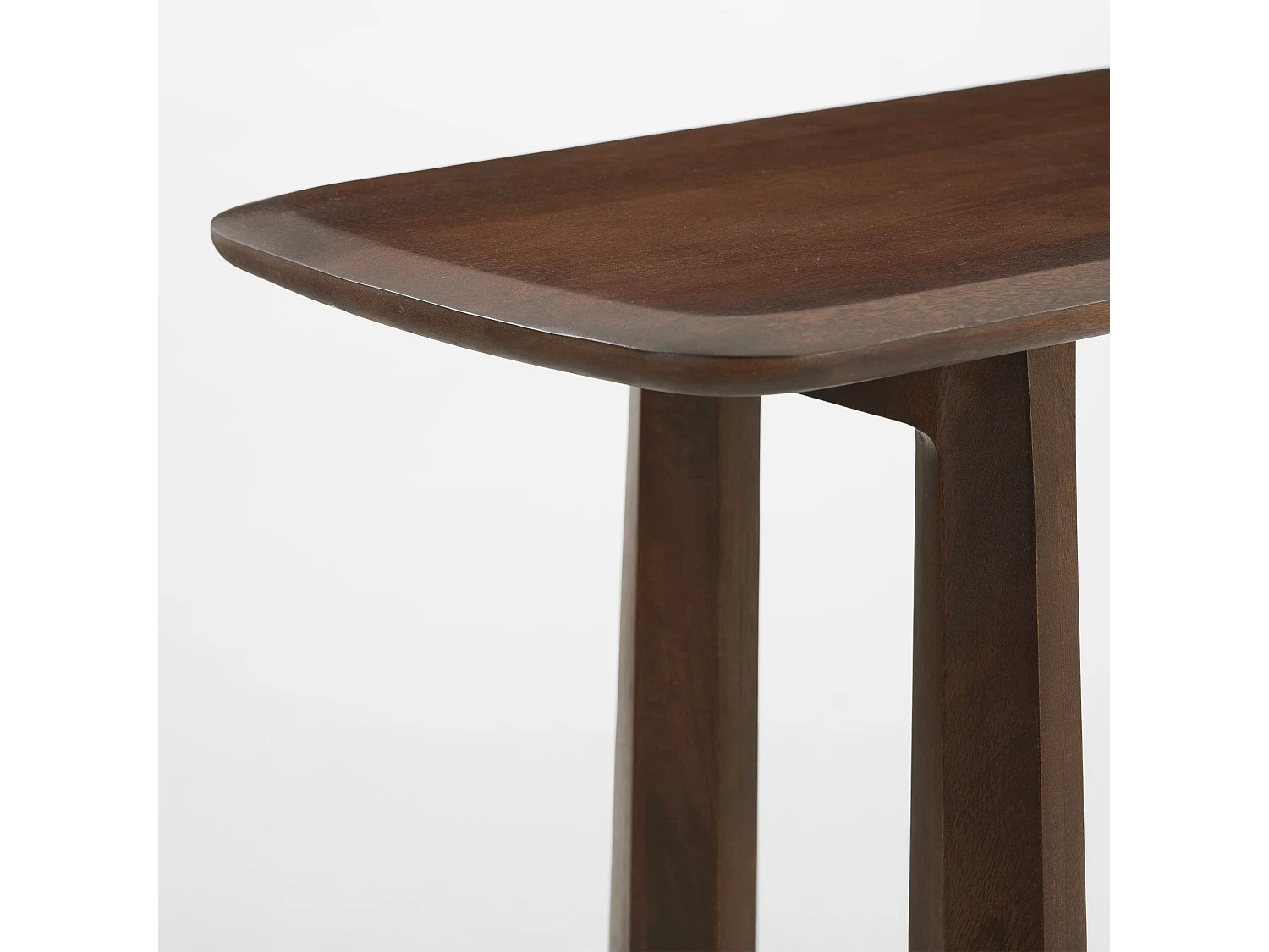 Konsole aus massivem Mangoholz, dunkelbraun, 150 cm - Maya