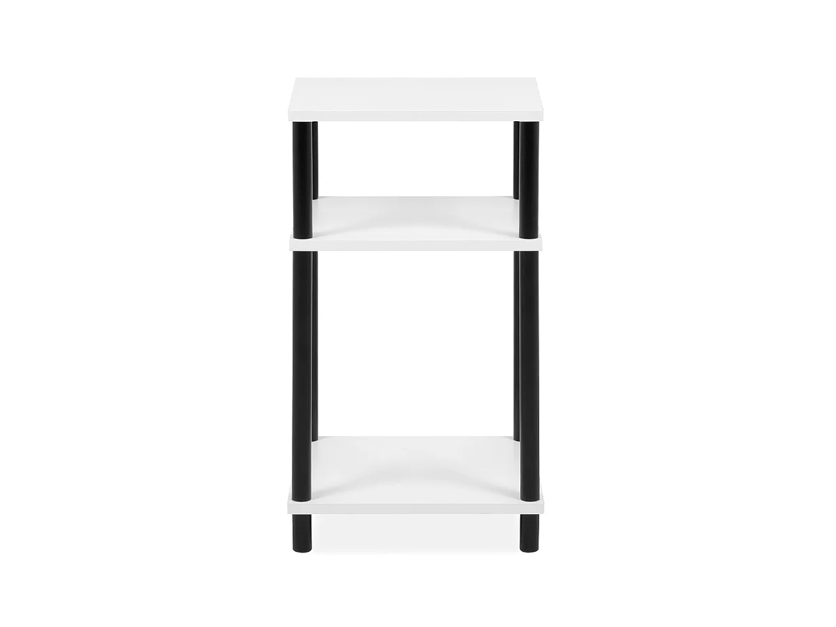 Bijzettafel met 2 open niches H60 cm - NÉO