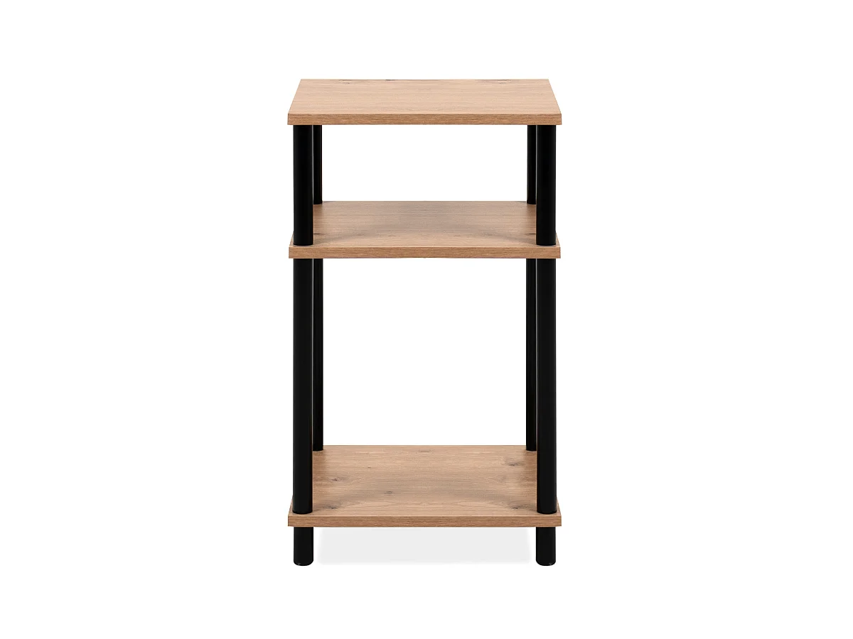 Stolik kawowy z 2 otwartymi wnękami, wys. 60 cm - NEO