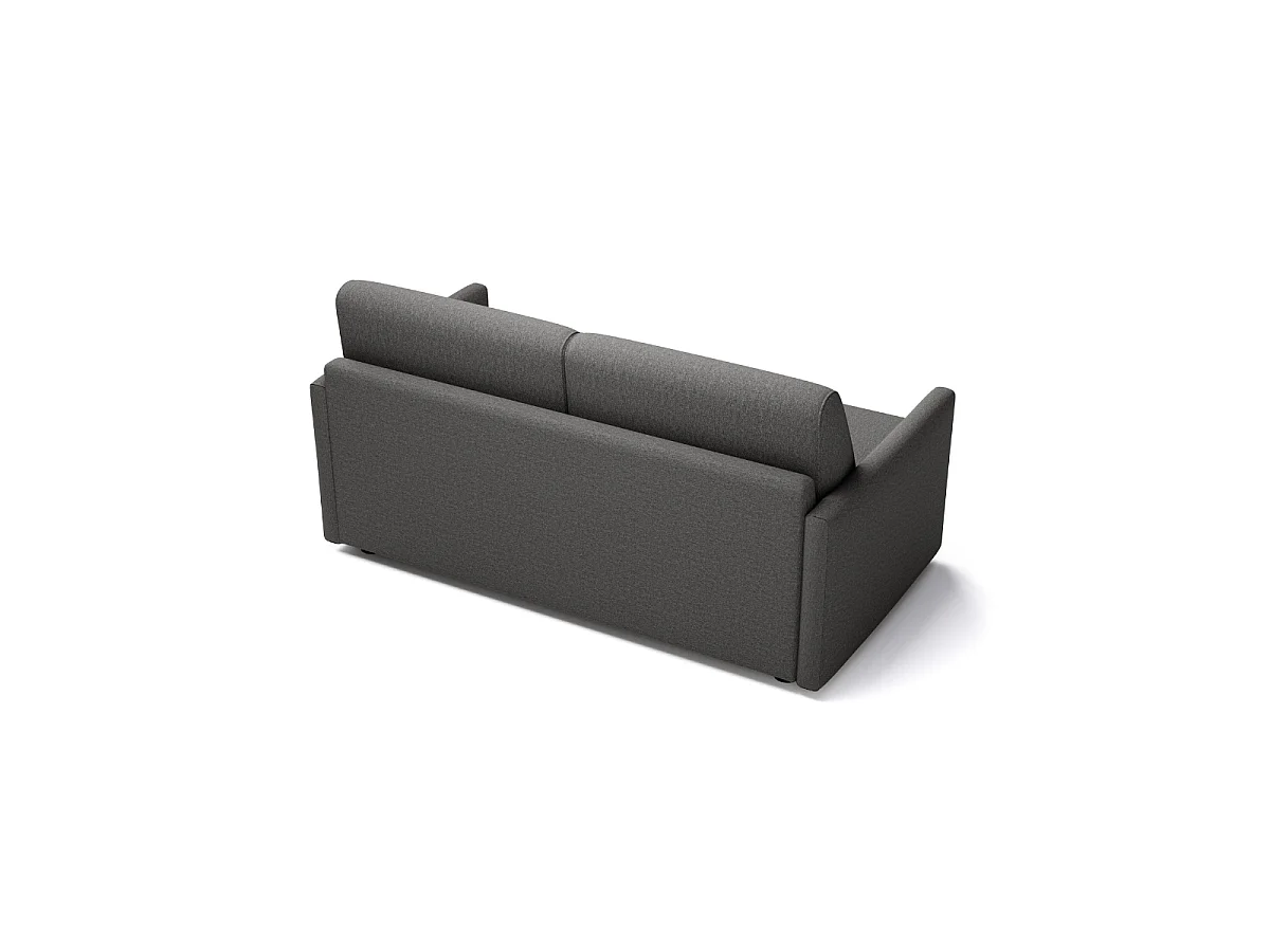 3-zitsbank in stof omvormbaar tot bed van 140x190 cm  - GIULIA