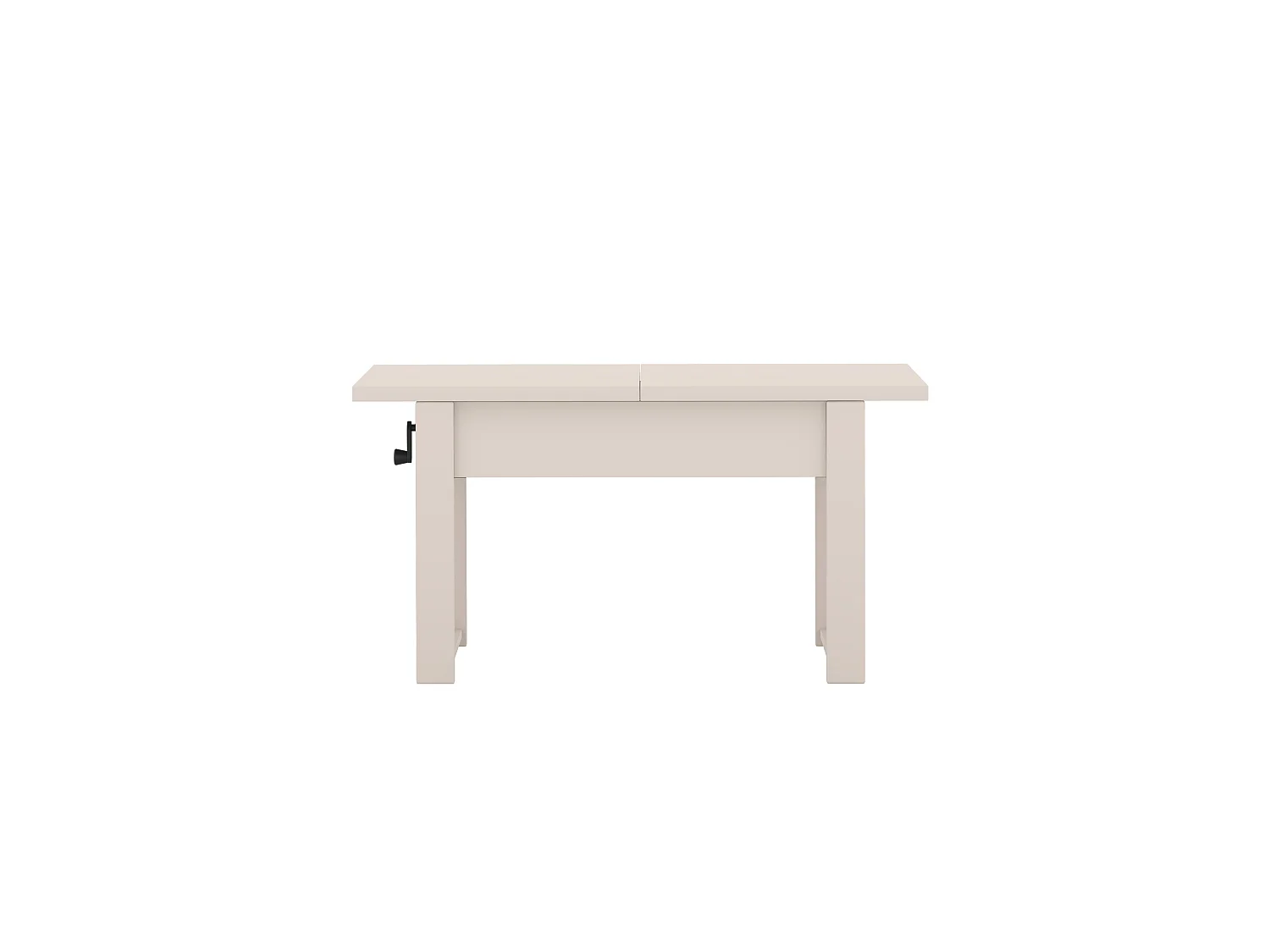 Uitschuifbare tafel HANKO 120 - 157 kasjmier kleur / kasjmier poten