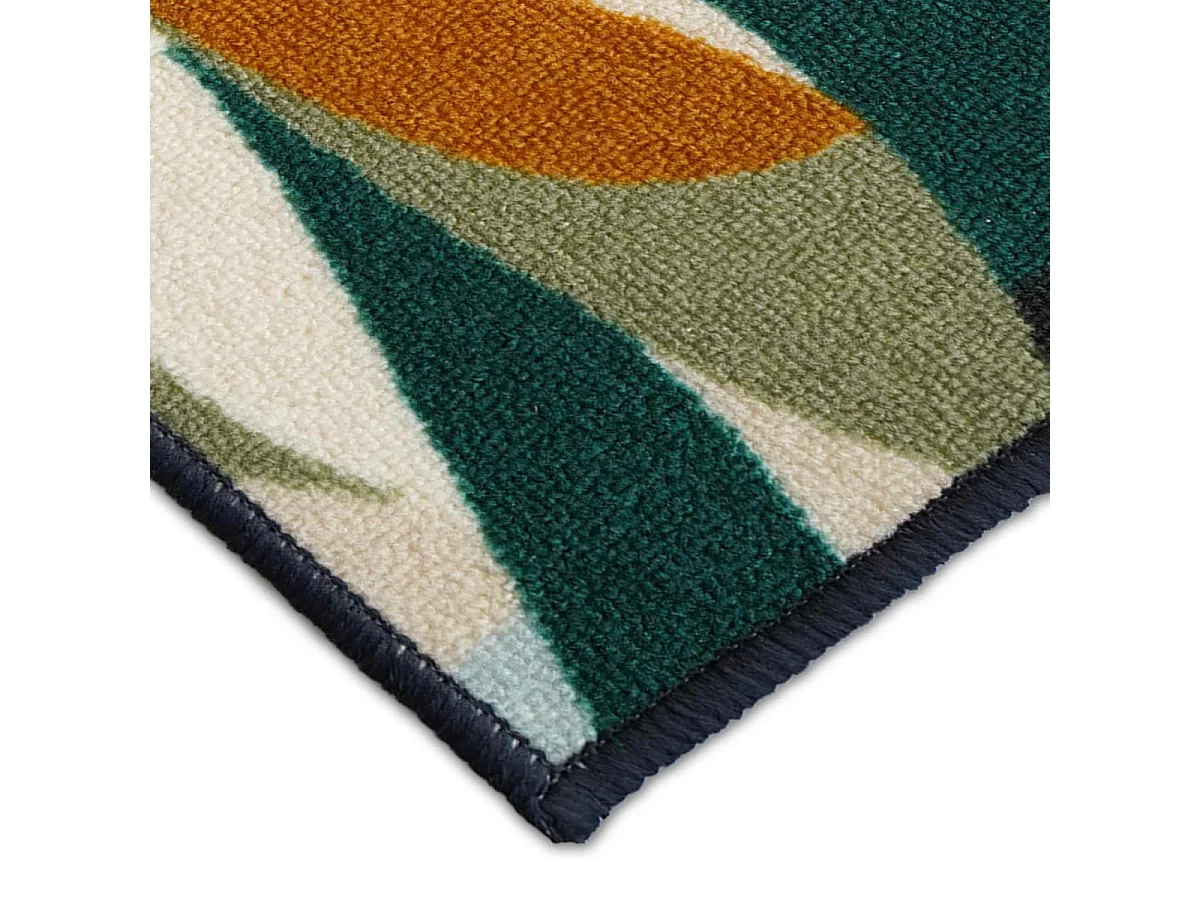 Tapis Déco Imprimé "Swan" 40x60cm Multicolore