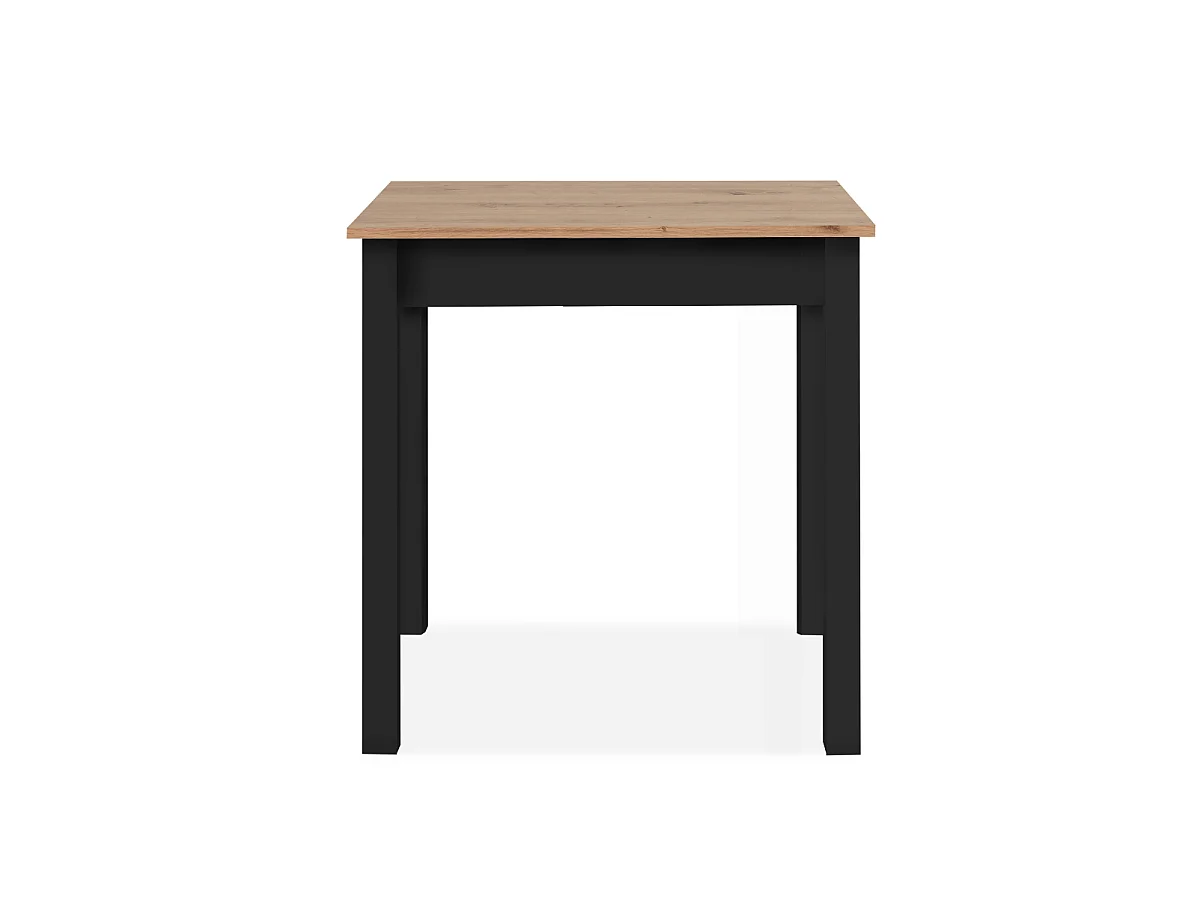 Table à manger plateau rectangulaire L90 cm - ELIA