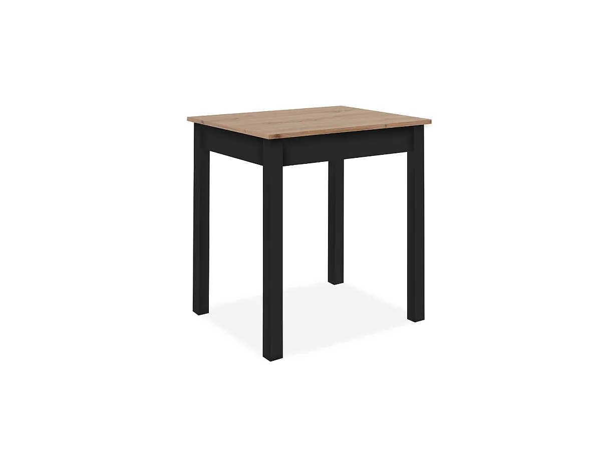 Table à manger plateau rectangulaire L90 cm - ELIA