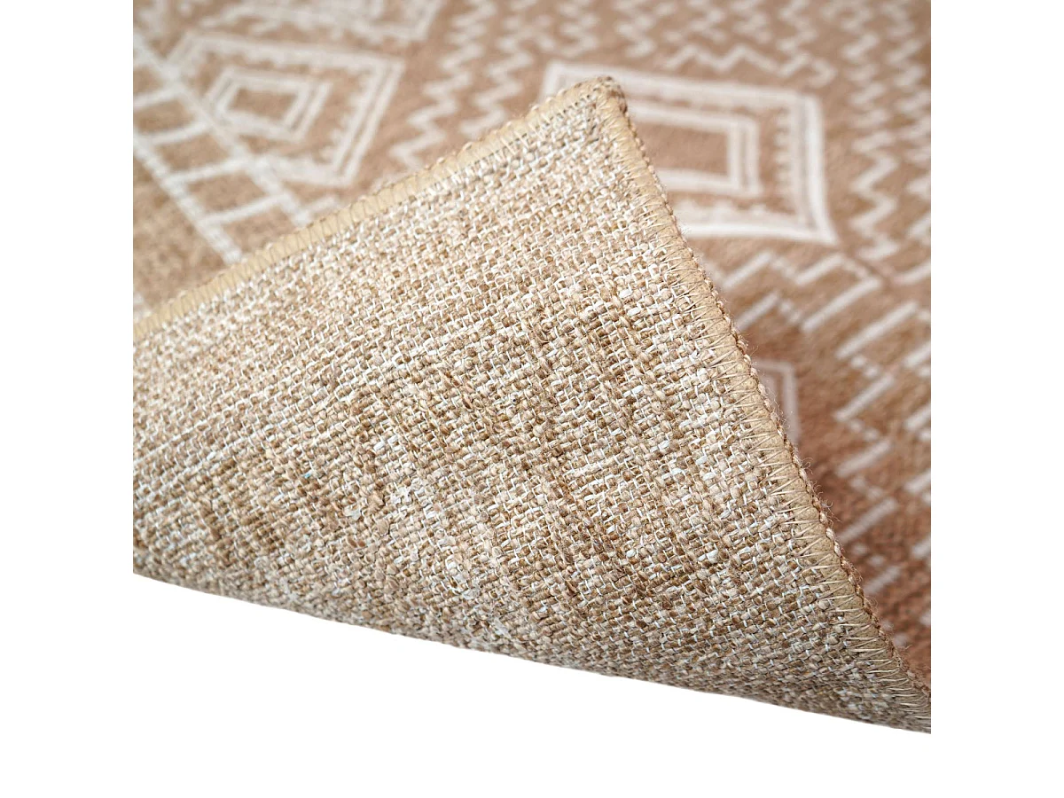Tapis Tissé Plat "Yucatan" 160x230cm Naturel