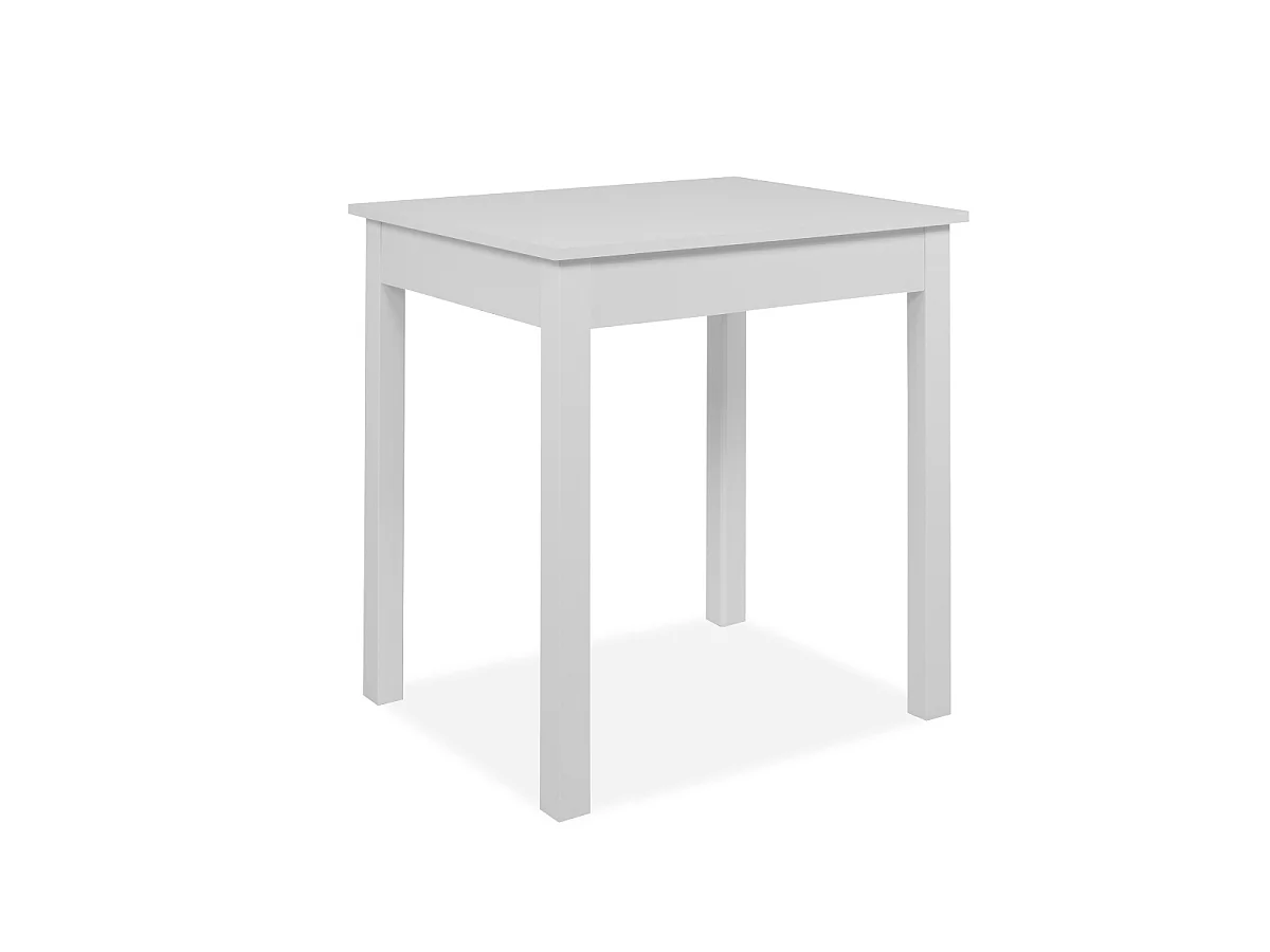 Table à manger plateau rectangulaire L90 cm - ELIA