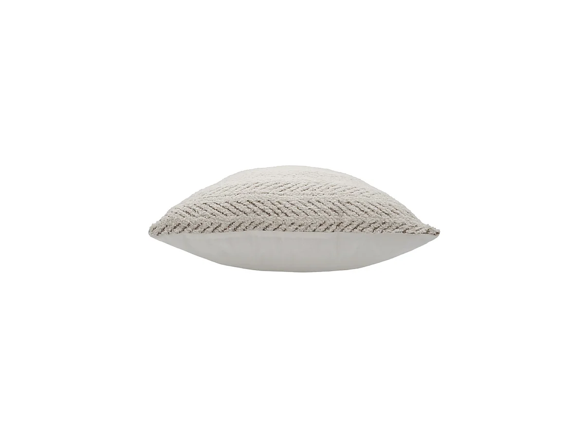 Housse de Coussin Bouclette "Triba" 40x40cm Naturel