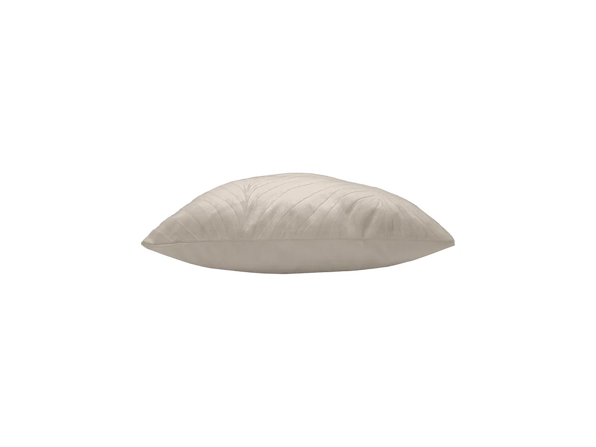 Housse de Coussin en Velours "Zanoa" 40x40cm Sable