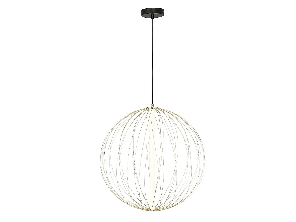 Atom metalpendellampe, 60 cm i diameter