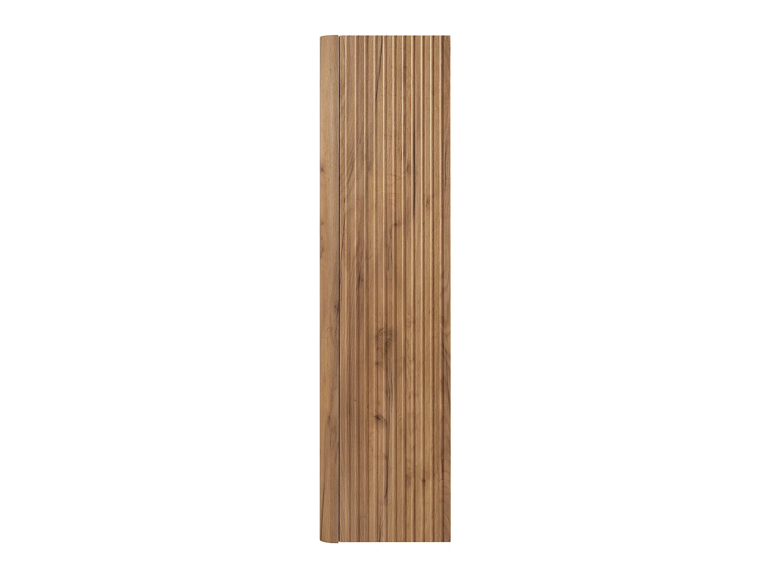 Staande badkamerkast, kolomkast met deur, 4 legplanken, Craft eiken, 35 x 136 x 30 cm
