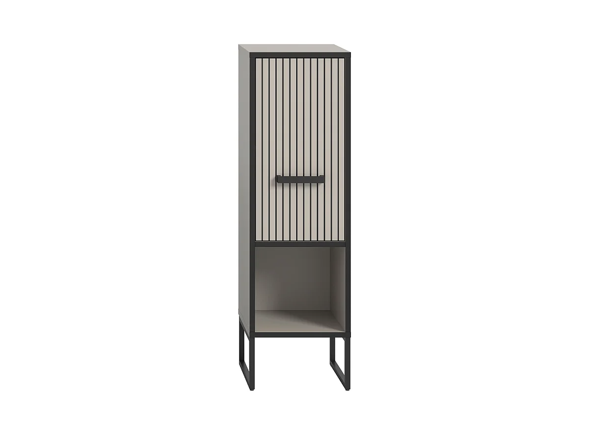 Coluna pequena para casa de banho, 1 porta, 1 nicho A101 cm - AURA