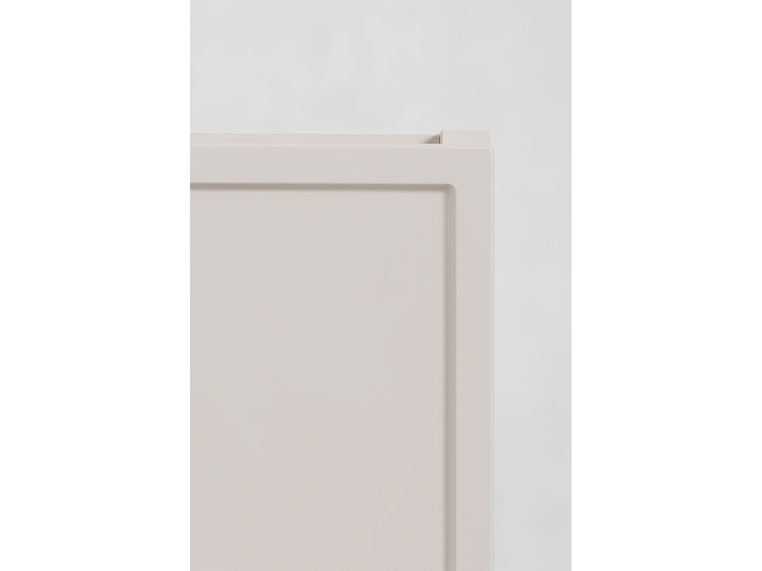 Mueble de baño suspendido 60 con cajones, color cachemira + encimera en roble craft, con tiradores, 60 x 46 x 58,6 cm