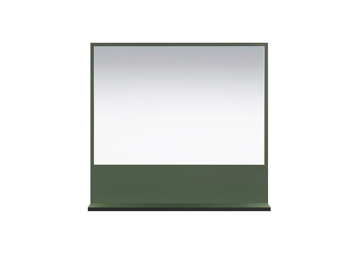 Miroir mural avec 1 tablette L80 cm - PUREBLISS