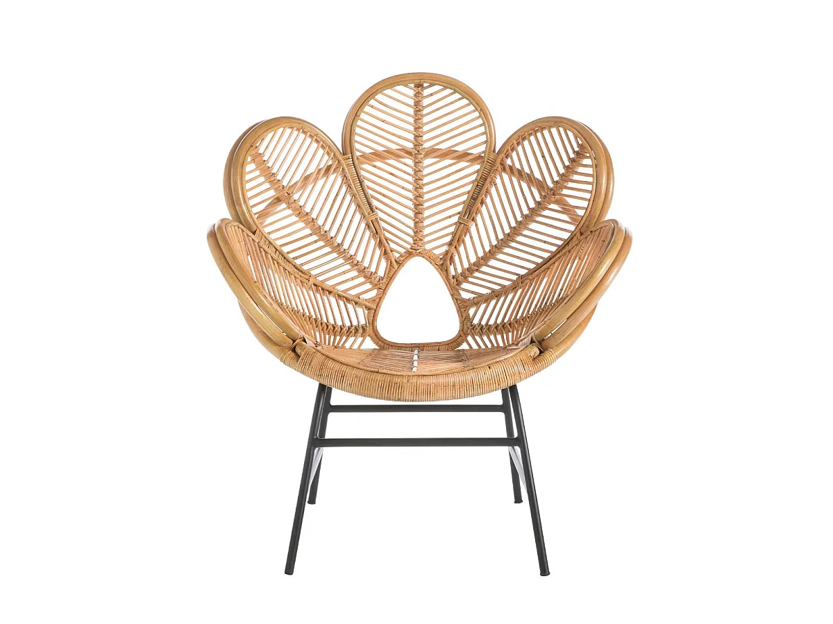 Fauteuil en rotin H104 cm - FLEUR