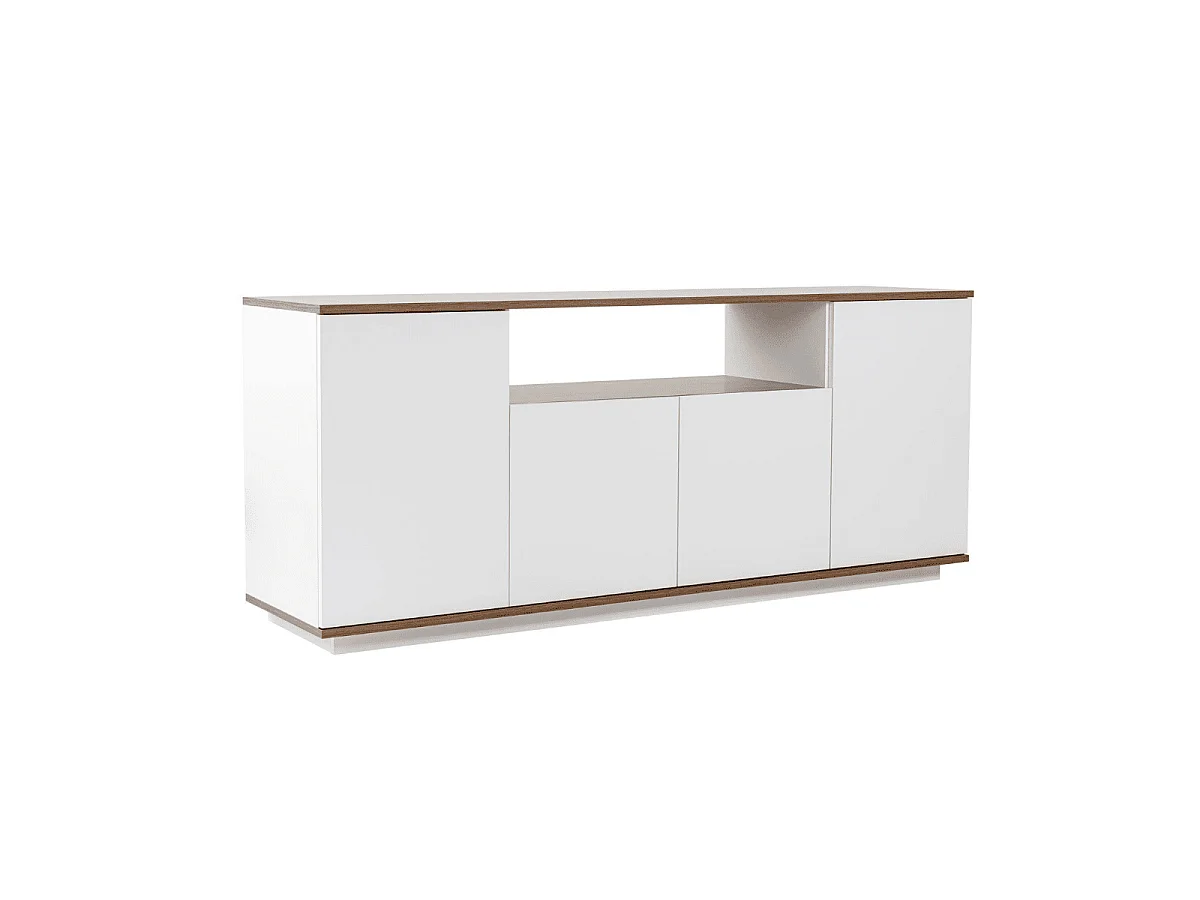 Komoda ARISTA 4-drzwiowa z 1 wnęką centralną o szerokości 180 cm