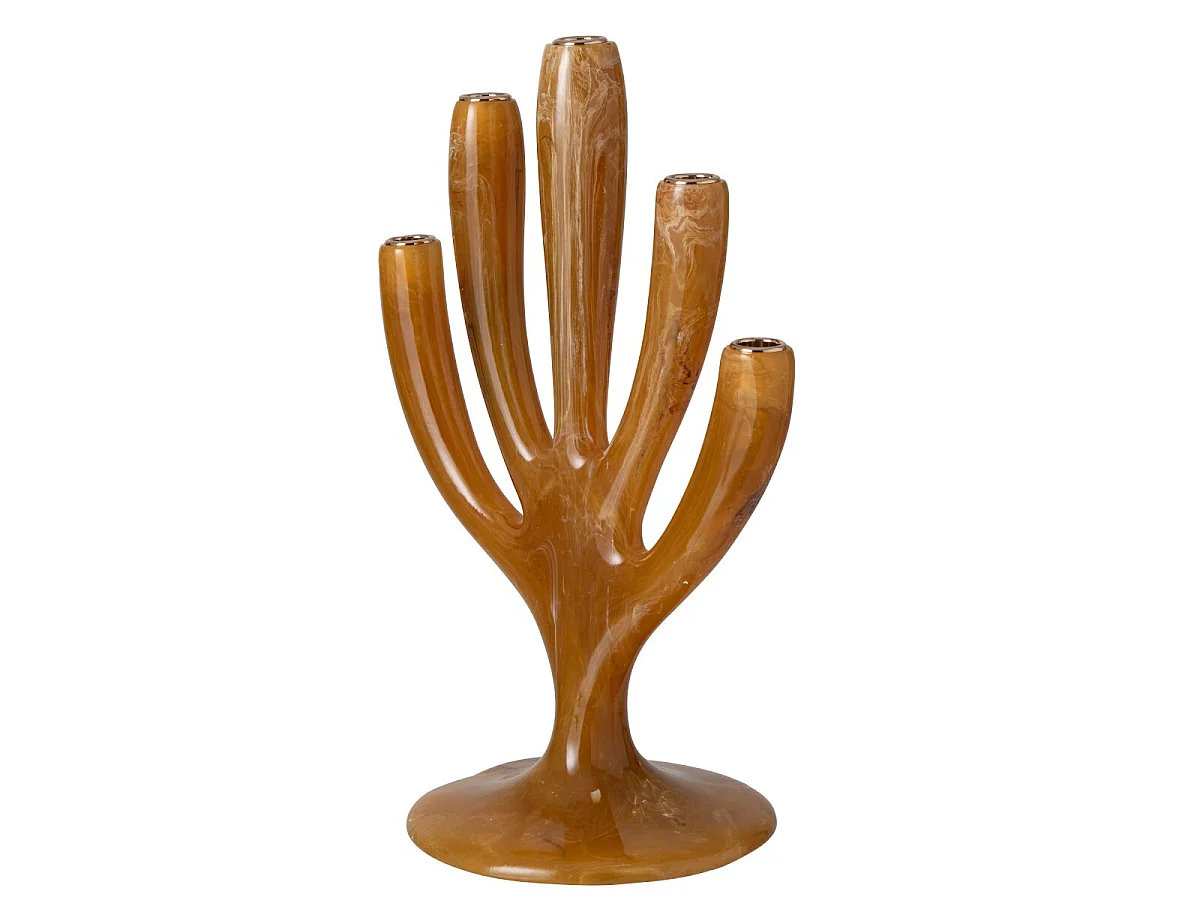 Chandelier Arbre Design "Bjarne" 44cm Caramel
