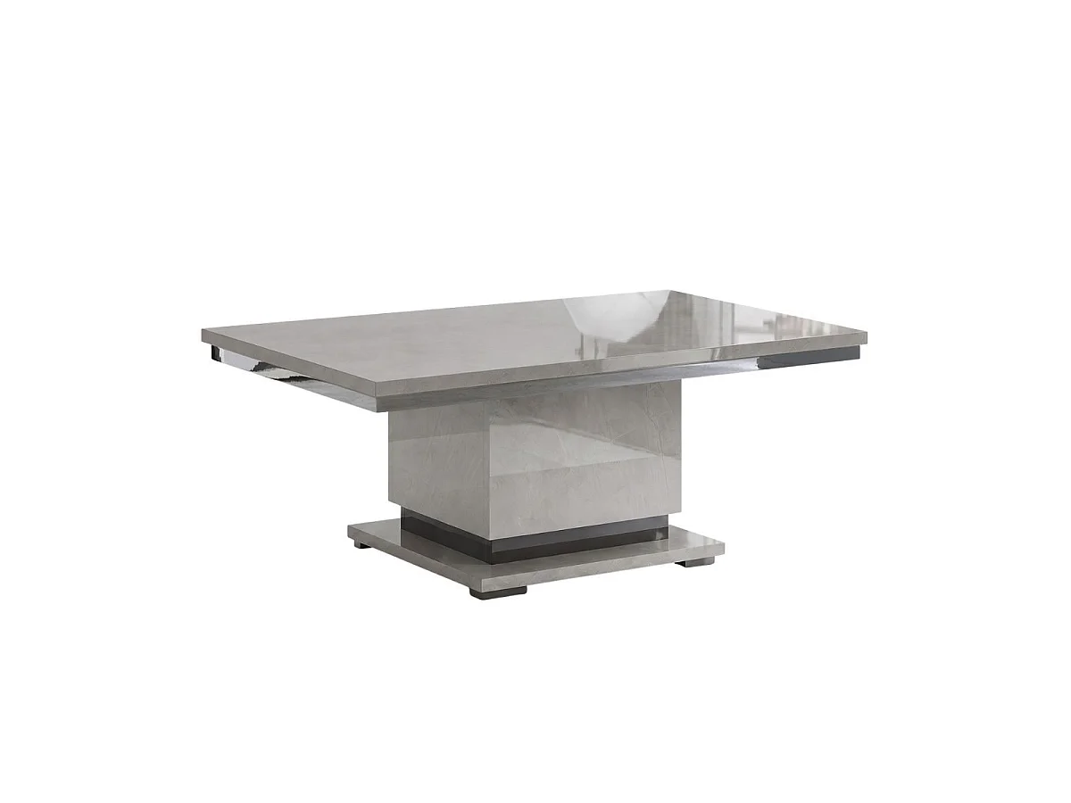 Ensemble salon aspect ciment et anthracite - LIBECCIO