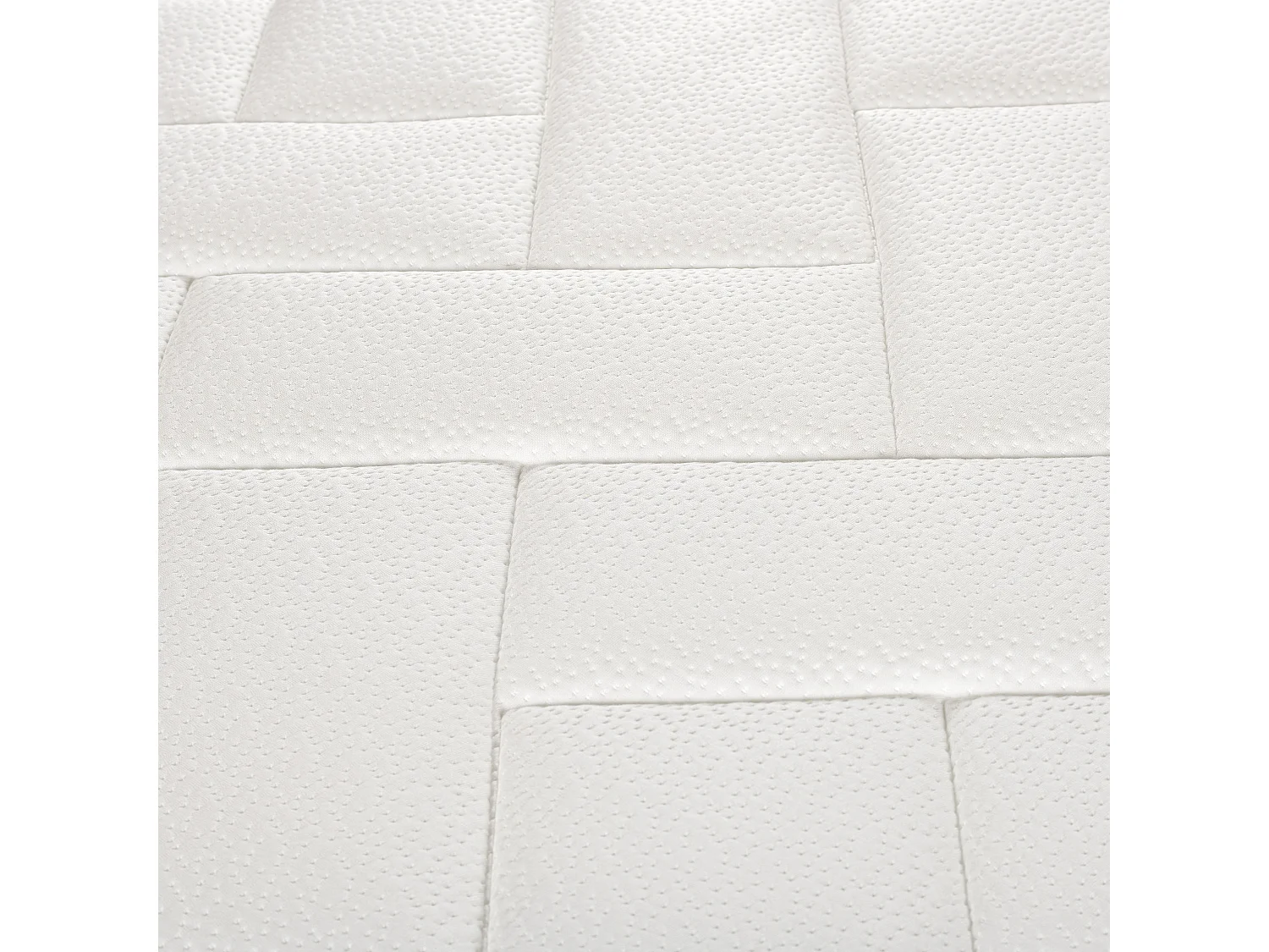 Matelas EVIDENT 160x200 ressorts ensachés, ferme H23 + 2 oreillers