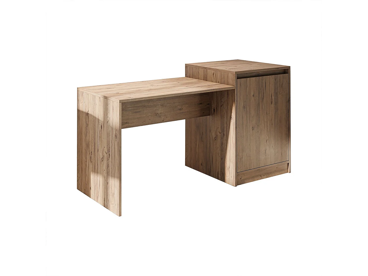 Rechthoekige Beige Houten Keukentafel "2785" - 160 x 60 x 85 cm - Pin Atlantique