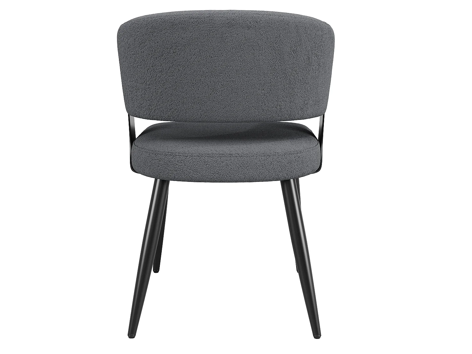 Lot de 6 Chaises en Flanelle, Chaise de Salle à Manger, Chaise Maquillage, Design Ergonomique, Accoudoirs, Beige/Gris