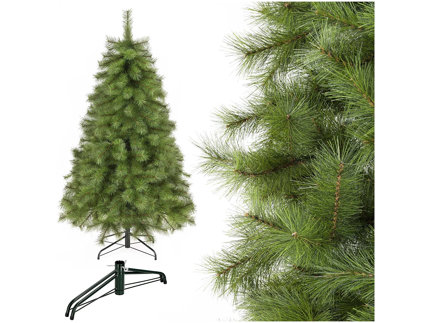 Árbol de Navidad artificial Springos®, pino, 180 cm