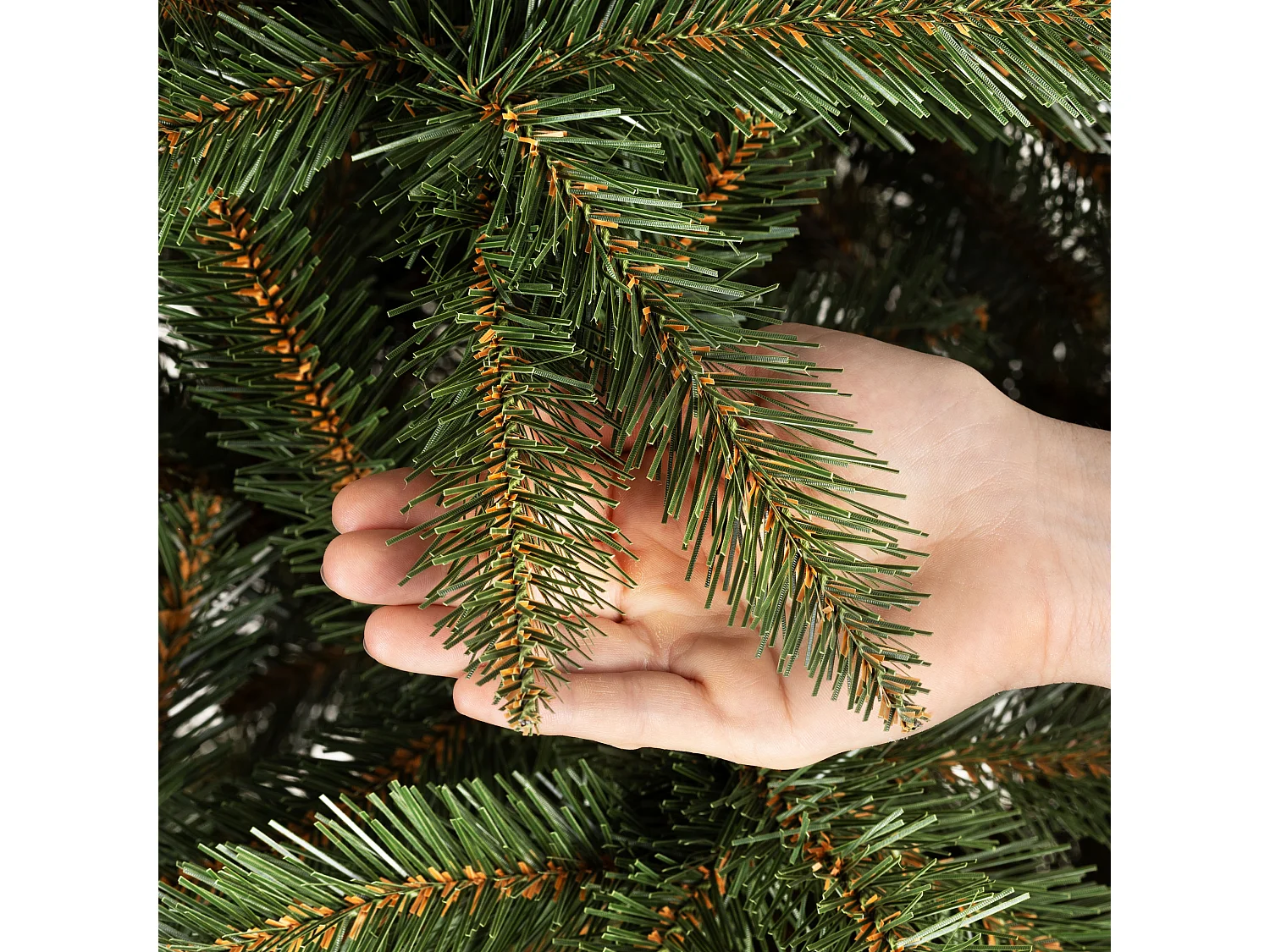 Árbol de Navidad artificial Springos®, abeto del Cáucaso Premium 200 cm
