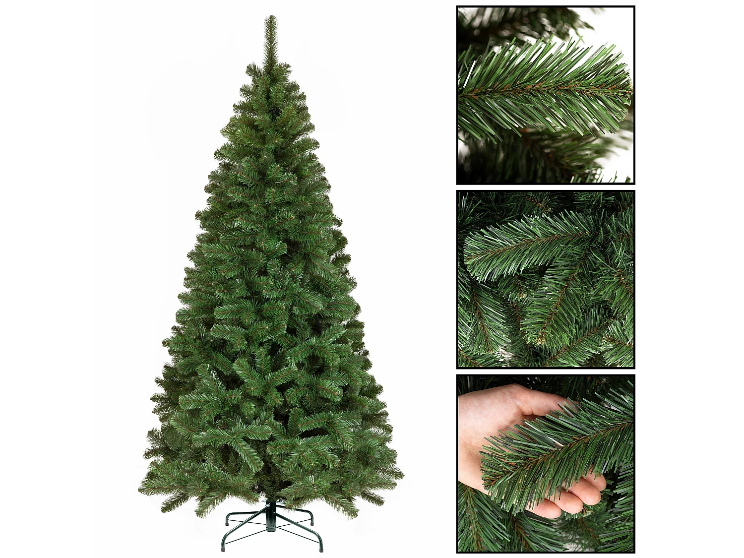 Árbol de Navidad artificial Springos®, abeto verde 300 cm
