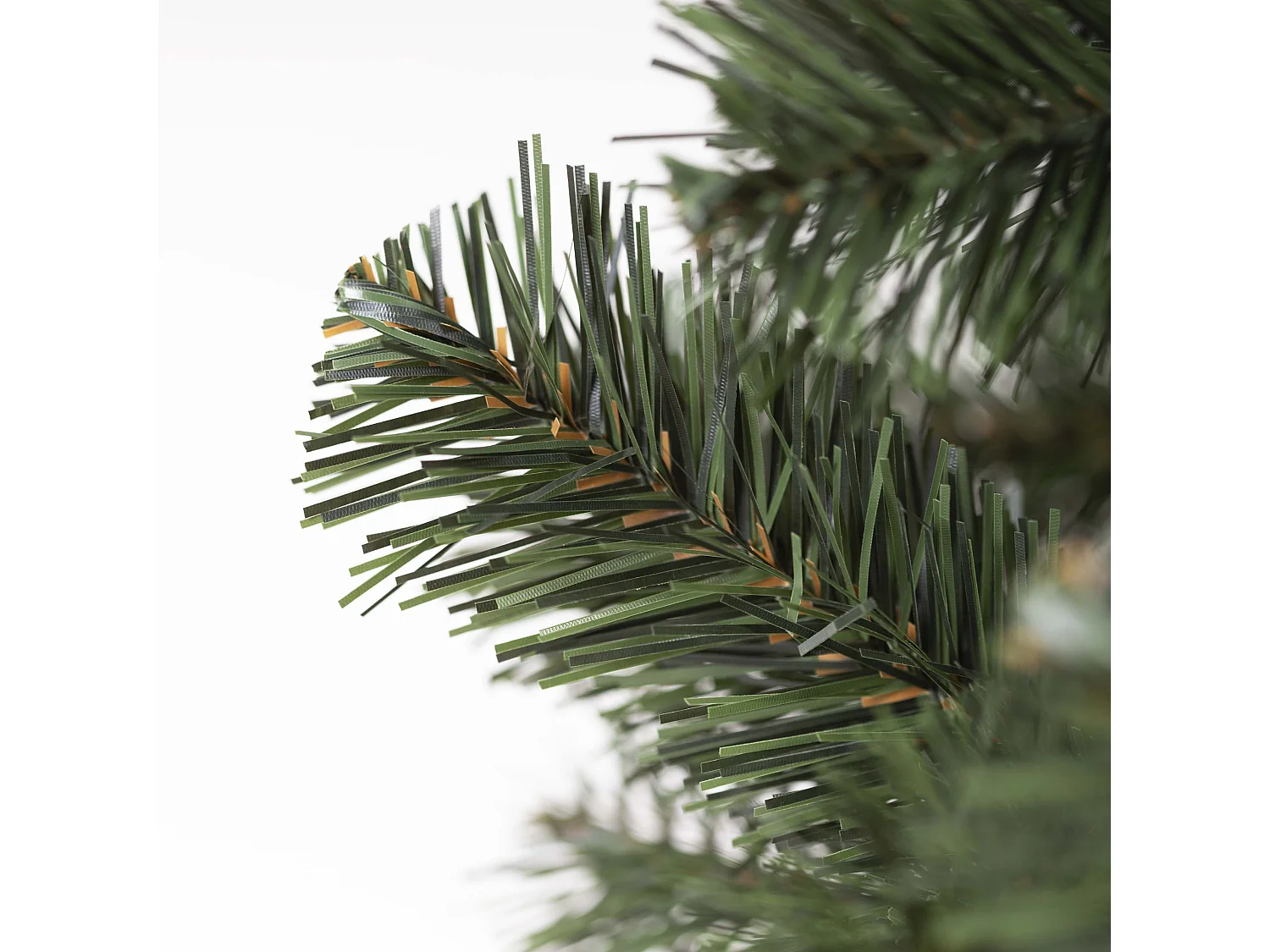 Árbol de Navidad artificial Springos® con tronco natural, pino, 220 cm