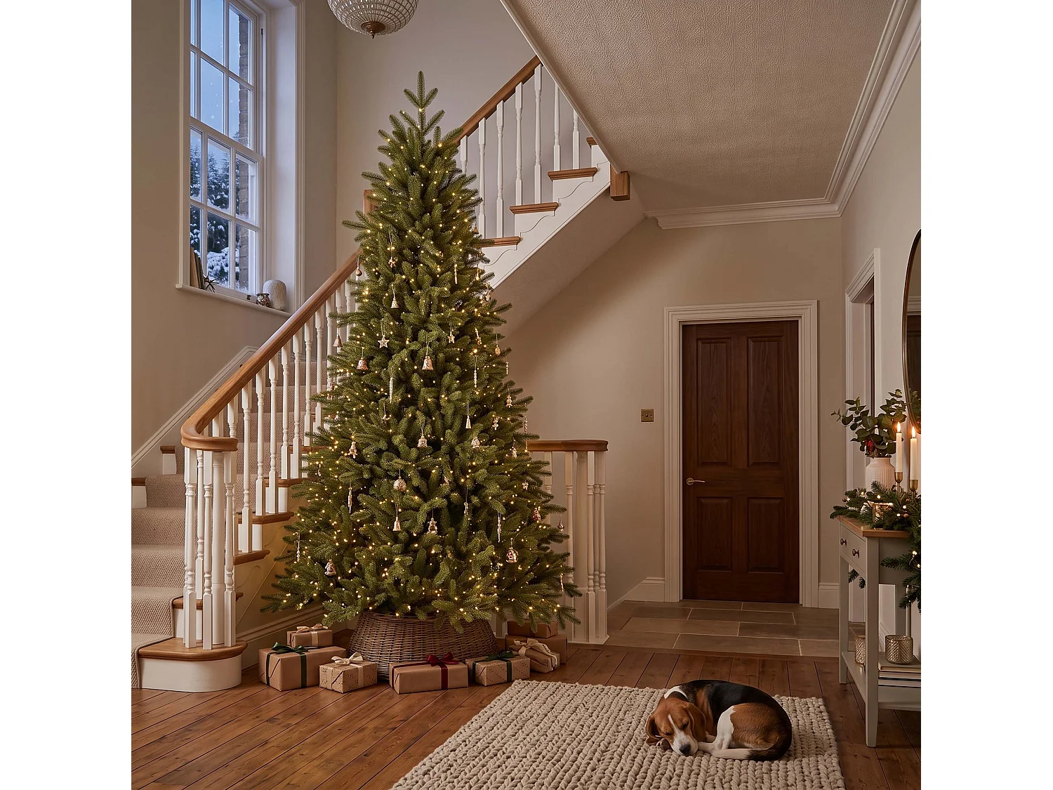 Árbol de Navidad artificial Springos® PREMIUM, 240 cm