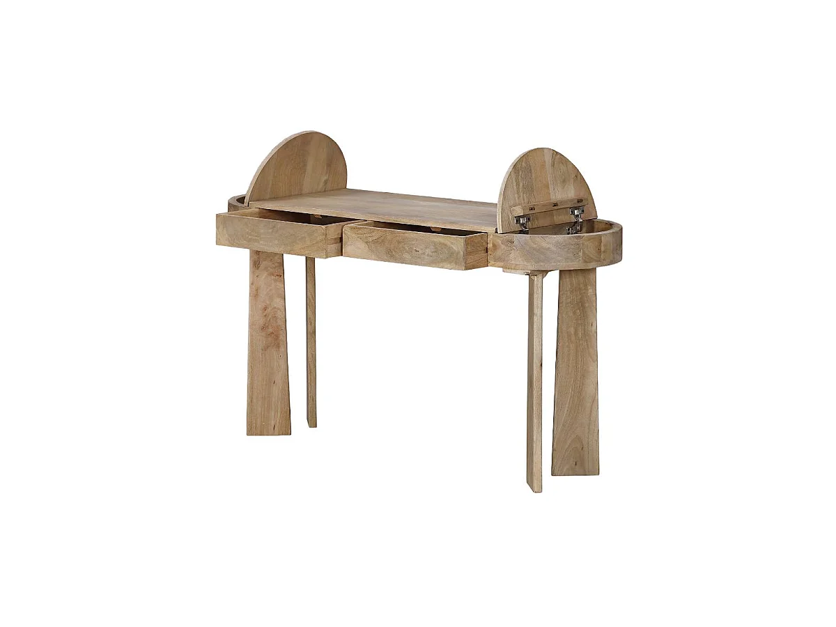 Console en bois de manguier Luméya