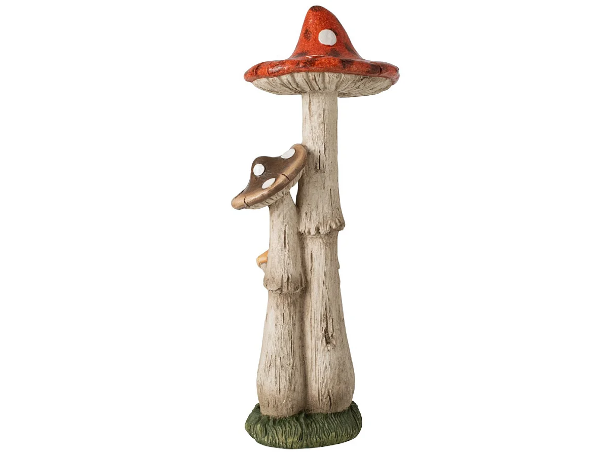 Statue 3 Champignons Extérieur "Rune" 80cm Multicolore