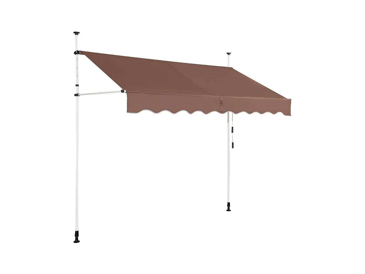 Tenda da sole a morsetto con altezza regolabile Tenda da sole per terrazza