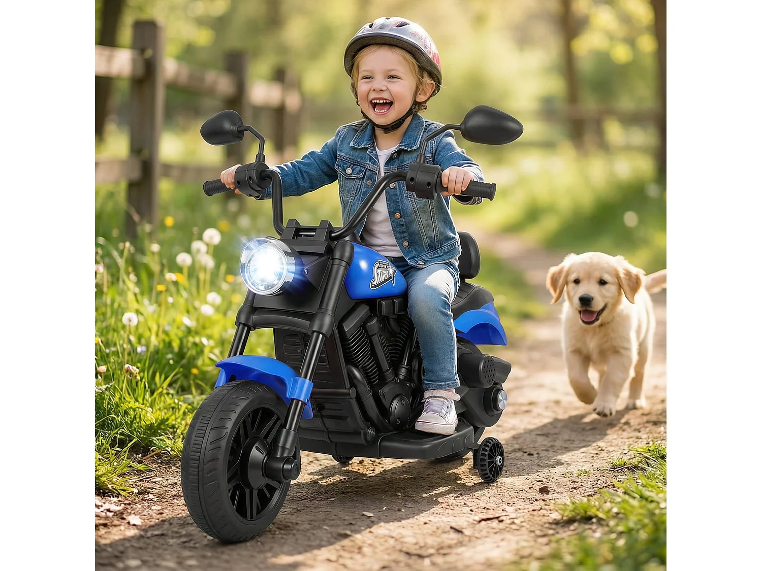 Dziecięcy motocykl elektryczny Pojazd na akumulator