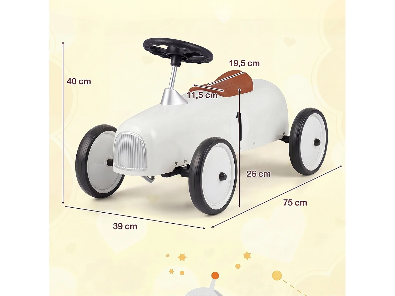 Vélo d'enfant style rétro – Bolide rétro pour enfants