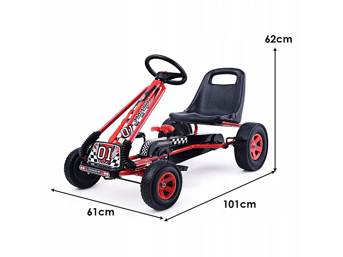 GOKART NA PEDAŁY AUTO JEŹDZIK DLA DZIECI