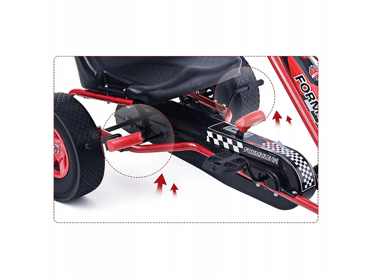 GOKART NA PEDAŁY AUTO JEŹDZIK DLA DZIECI