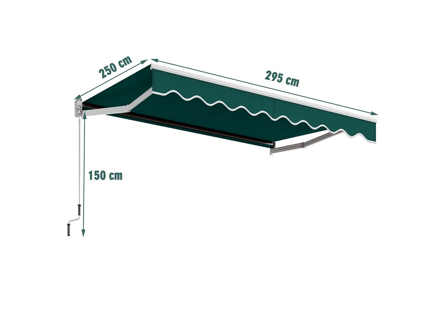 Tenda da sole a morsetto resistente ai raggi UV e all’acqua Copertura