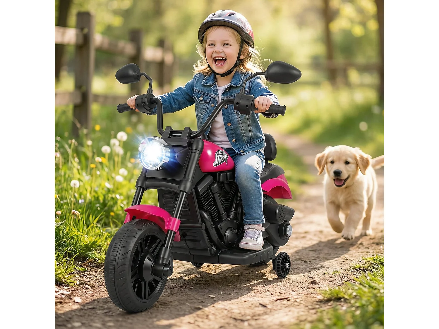 Dziecięcy motocykl elektryczny Pojazd na akumulator