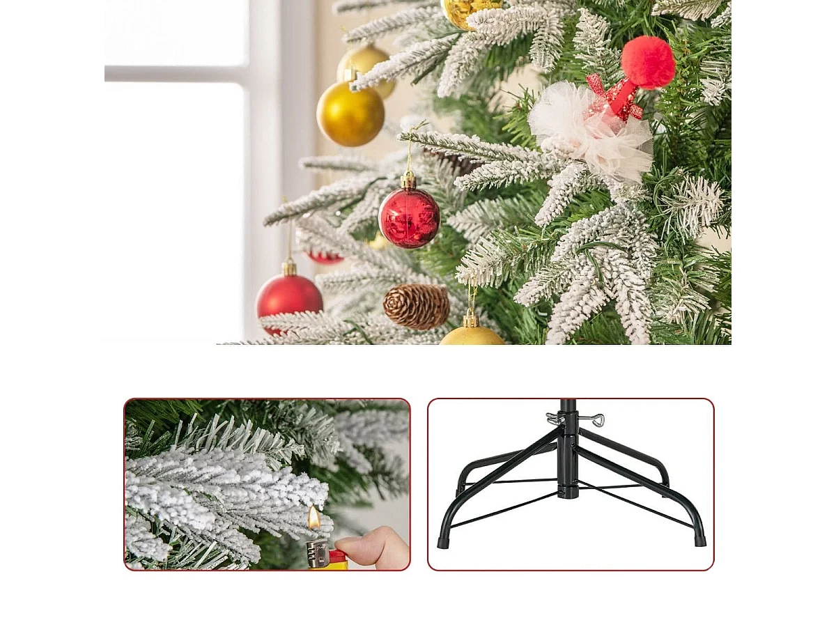 Künstlicher LED-Weihnachtsbaum, 190 cm