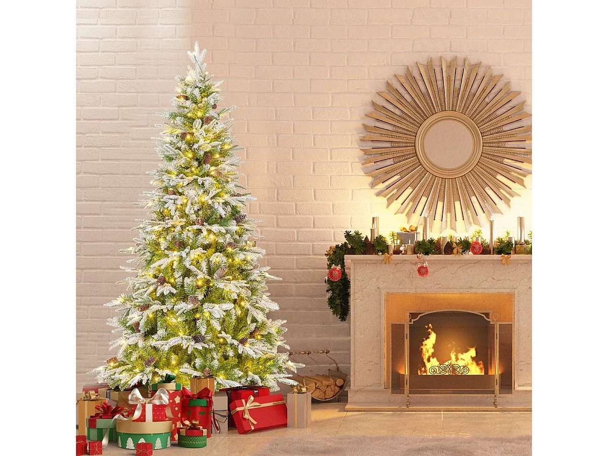 Künstlicher LED-Weihnachtsbaum, 190 cm