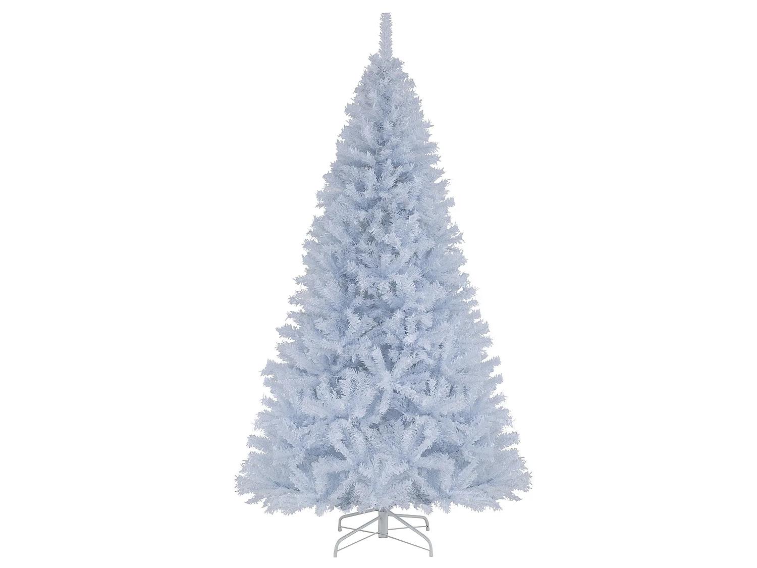 Künstlicher LED-Weihnachtsbaum, 225 cm, weiß