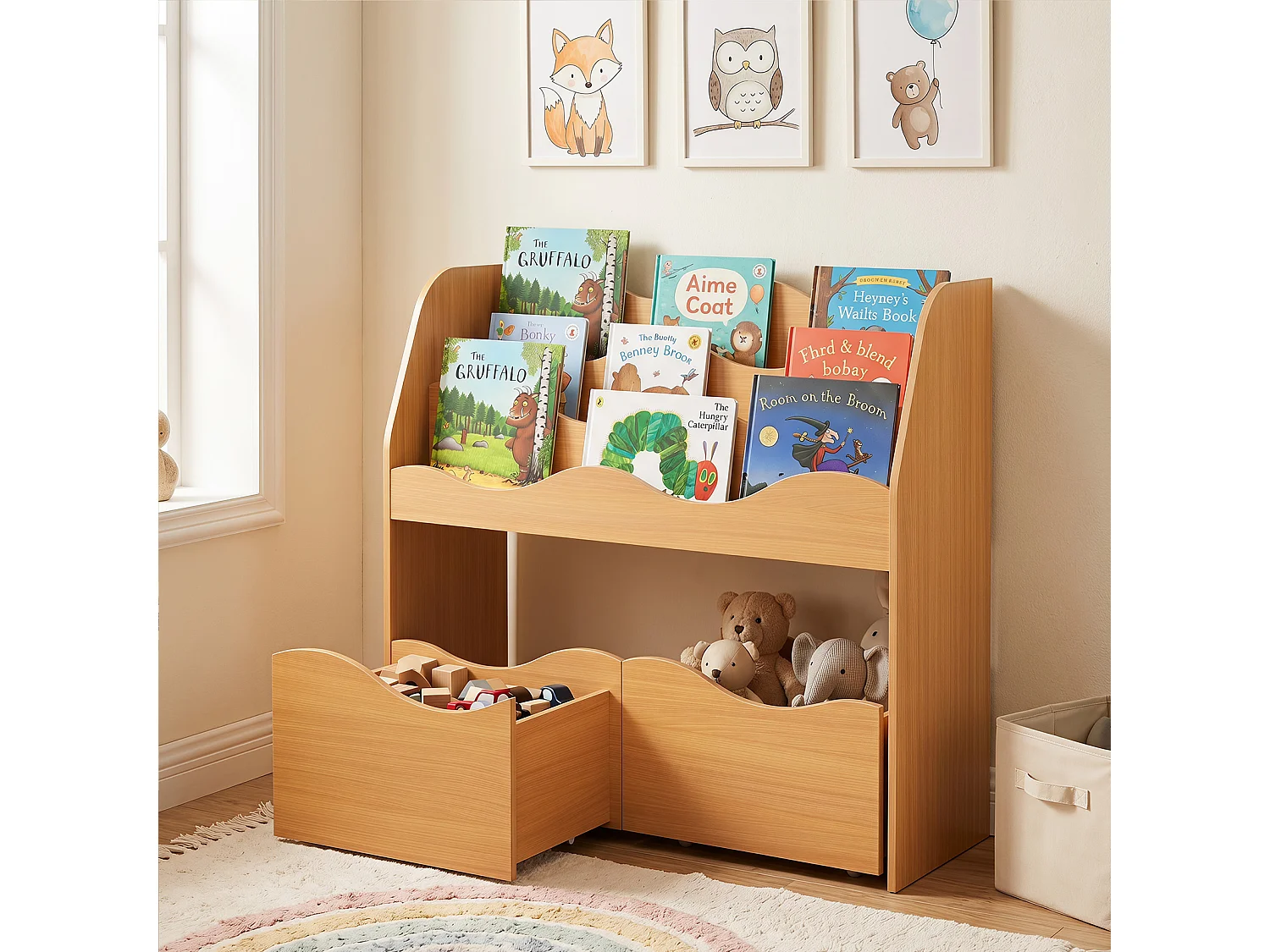 Libreria per la cameretta dei bambini Libreria per i giocattoli
