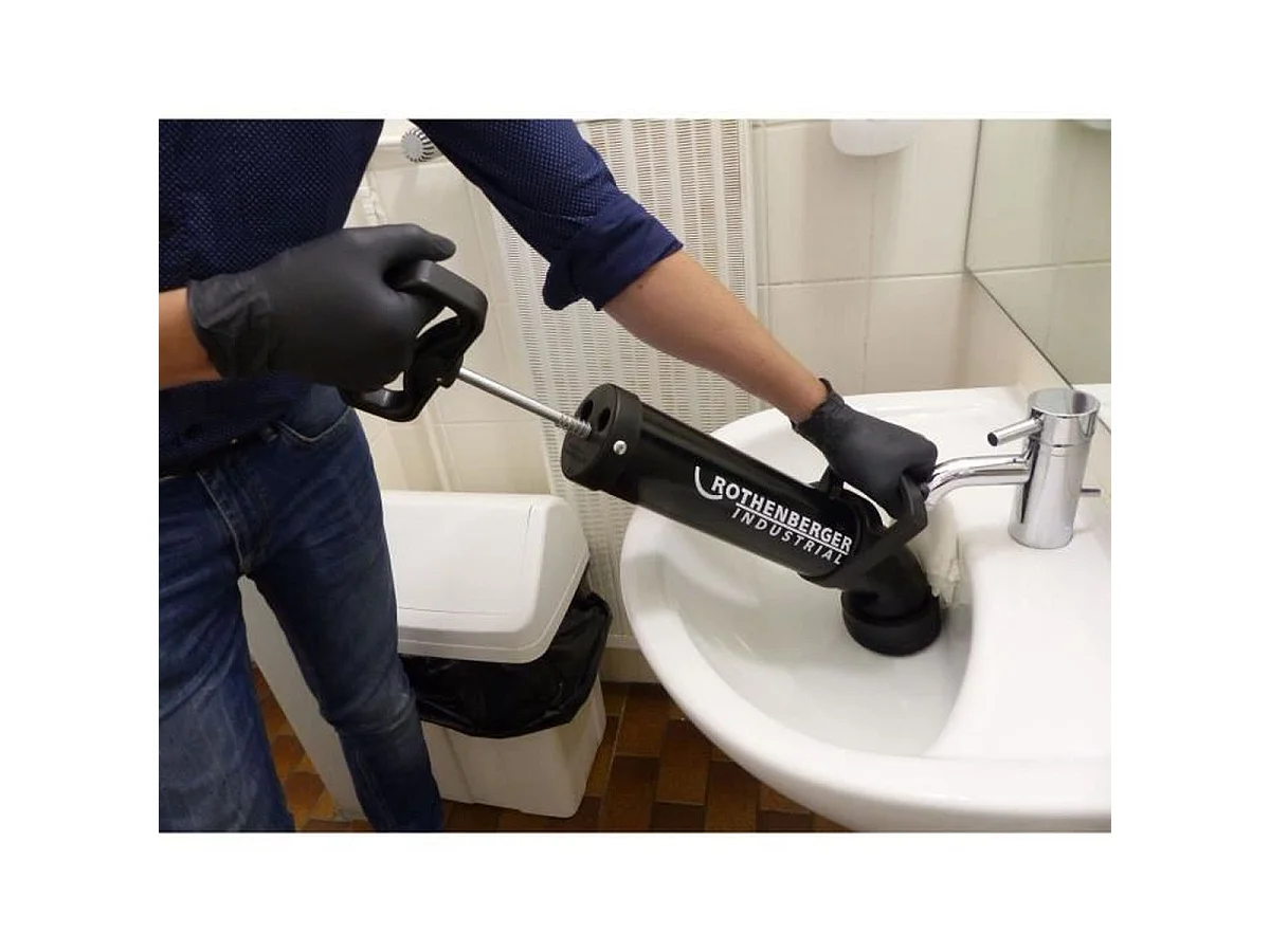 Rothenberger RoPump Power Professional Unblocker - Druk- en zuigafvoerreiniger