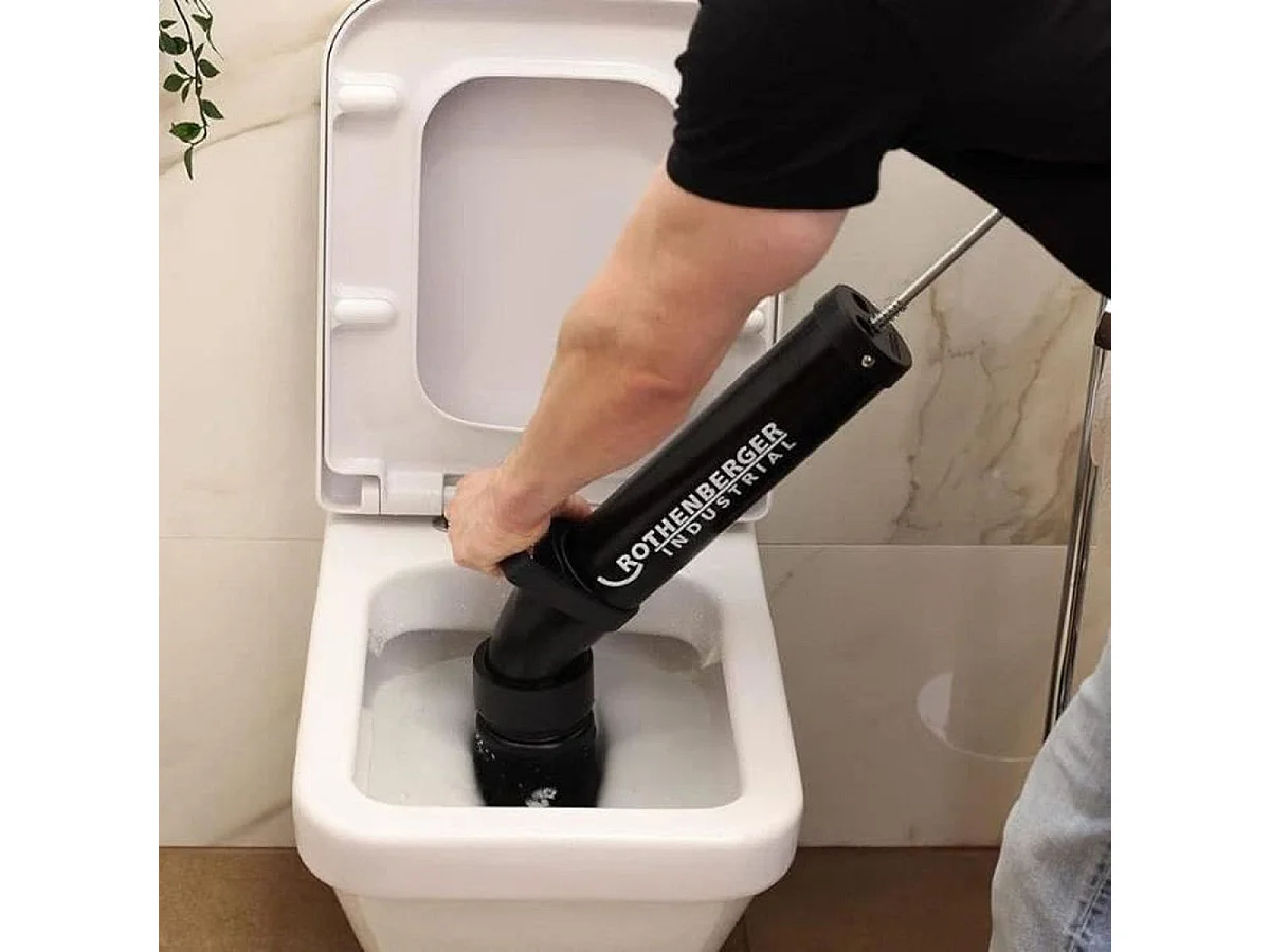 Rothenberger RoPump Power Professional Unblocker - Druk- en zuigafvoerreiniger