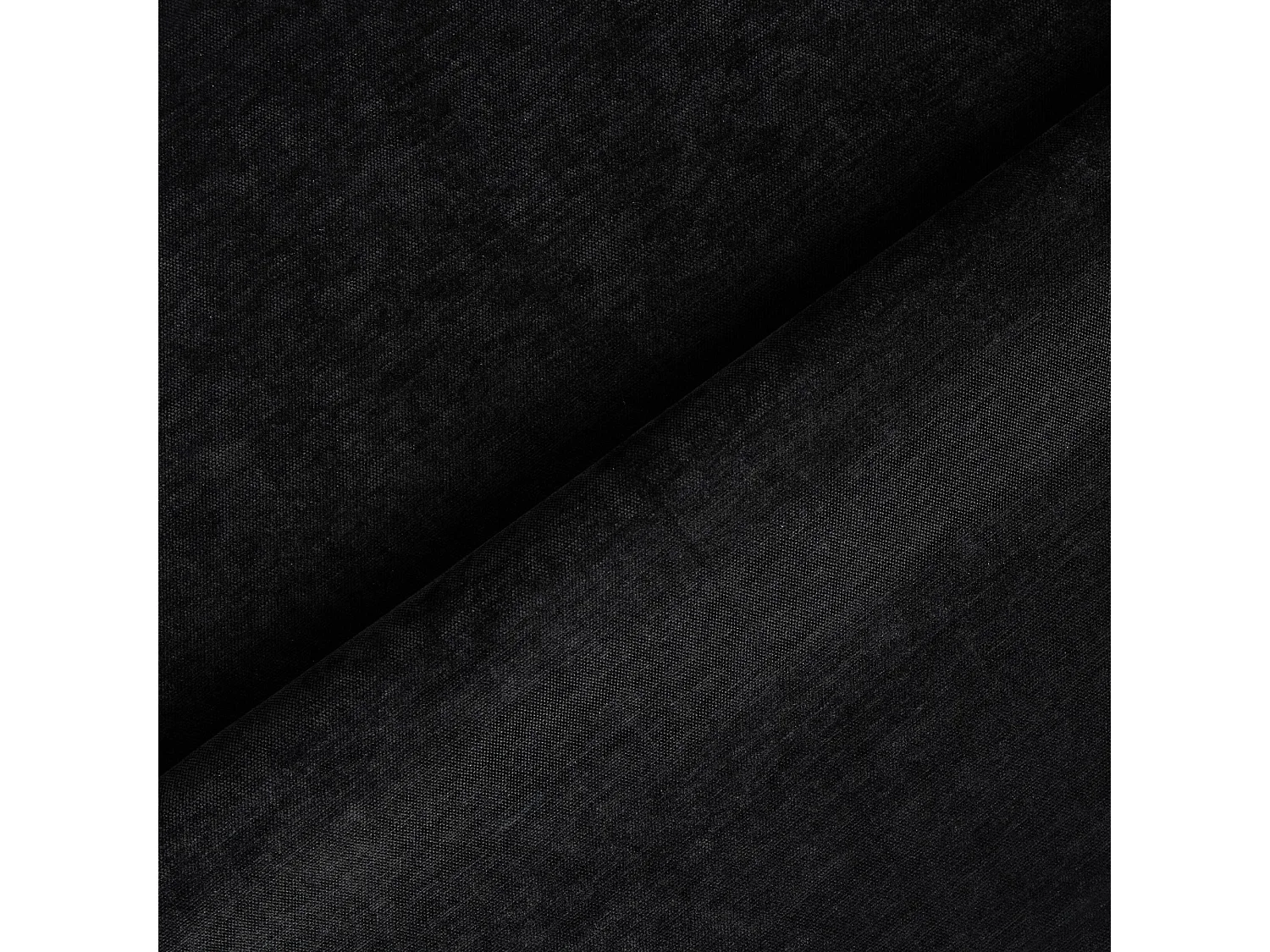 Chaises DOLCE en tissu tramé toucher doux noir